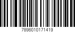 Código de barras (EAN, GTIN, SKU, ISBN): '7896010171419'