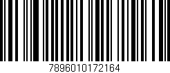 Código de barras (EAN, GTIN, SKU, ISBN): '7896010172164'