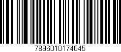 Código de barras (EAN, GTIN, SKU, ISBN): '7896010174045'