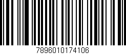 Código de barras (EAN, GTIN, SKU, ISBN): '7896010174106'