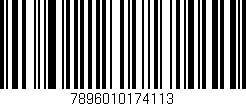 Código de barras (EAN, GTIN, SKU, ISBN): '7896010174113'