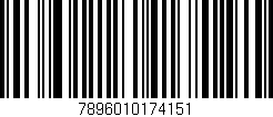 Código de barras (EAN, GTIN, SKU, ISBN): '7896010174151'