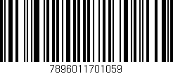 Código de barras (EAN, GTIN, SKU, ISBN): '7896011701059'