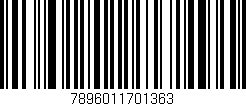 Código de barras (EAN, GTIN, SKU, ISBN): '7896011701363'