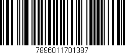 Código de barras (EAN, GTIN, SKU, ISBN): '7896011701387'