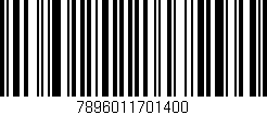 Código de barras (EAN, GTIN, SKU, ISBN): '7896011701400'