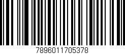 Código de barras (EAN, GTIN, SKU, ISBN): '7896011705378'