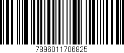 Código de barras (EAN, GTIN, SKU, ISBN): '7896011706825'