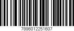 Código de barras (EAN, GTIN, SKU, ISBN): '7896012251607'