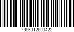 Código de barras (EAN, GTIN, SKU, ISBN): '7896012800423'