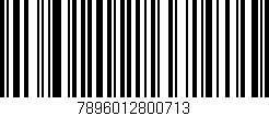 Código de barras (EAN, GTIN, SKU, ISBN): '7896012800713'