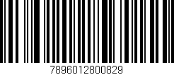 Código de barras (EAN, GTIN, SKU, ISBN): '7896012800829'
