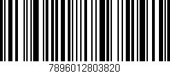 Código de barras (EAN, GTIN, SKU, ISBN): '7896012803820'