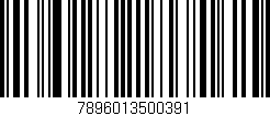 Código de barras (EAN, GTIN, SKU, ISBN): '7896013500391'