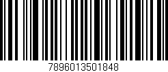 Código de barras (EAN, GTIN, SKU, ISBN): '7896013501848'
