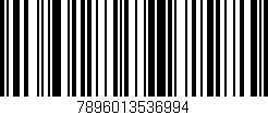Código de barras (EAN, GTIN, SKU, ISBN): '7896013536994'