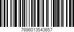 Código de barras (EAN, GTIN, SKU, ISBN): '7896013543657'