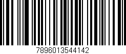 Código de barras (EAN, GTIN, SKU, ISBN): '7896013544142'