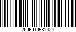 Código de barras (EAN, GTIN, SKU, ISBN): '7896013561323'