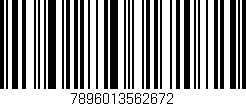 Código de barras (EAN, GTIN, SKU, ISBN): '7896013562672'