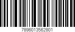 Código de barras (EAN, GTIN, SKU, ISBN): '7896013562801'
