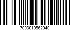 Código de barras (EAN, GTIN, SKU, ISBN): '7896013562948'