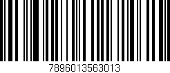 Código de barras (EAN, GTIN, SKU, ISBN): '7896013563013'
