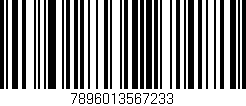 Código de barras (EAN, GTIN, SKU, ISBN): '7896013567233'