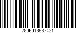 Código de barras (EAN, GTIN, SKU, ISBN): '7896013567431'