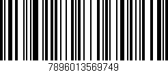 Código de barras (EAN, GTIN, SKU, ISBN): '7896013569749'