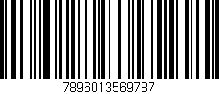 Código de barras (EAN, GTIN, SKU, ISBN): '7896013569787'