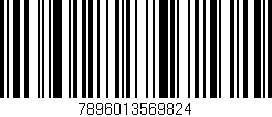 Código de barras (EAN, GTIN, SKU, ISBN): '7896013569824'