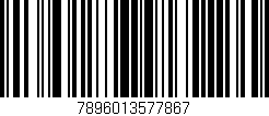 Código de barras (EAN, GTIN, SKU, ISBN): '7896013577867'