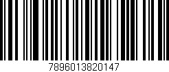 Código de barras (EAN, GTIN, SKU, ISBN): '7896013820147'