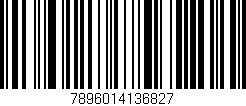 Código de barras (EAN, GTIN, SKU, ISBN): '7896014136827'