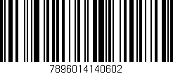 Código de barras (EAN, GTIN, SKU, ISBN): '7896014140602'