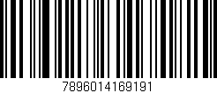Código de barras (EAN, GTIN, SKU, ISBN): '7896014169191'