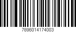 Código de barras (EAN, GTIN, SKU, ISBN): '7896014174003'