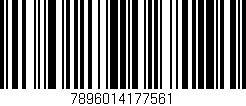 Código de barras (EAN, GTIN, SKU, ISBN): '7896014177561'