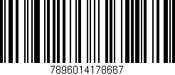 Código de barras (EAN, GTIN, SKU, ISBN): '7896014178667'