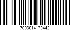 Código de barras (EAN, GTIN, SKU, ISBN): '7896014179442'