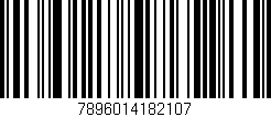 Código de barras (EAN, GTIN, SKU, ISBN): '7896014182107'