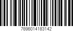 Código de barras (EAN, GTIN, SKU, ISBN): '7896014183142'
