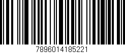 Código de barras (EAN, GTIN, SKU, ISBN): '7896014185221'
