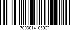 Código de barras (EAN, GTIN, SKU, ISBN): '7896014186037'