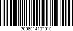 Código de barras (EAN, GTIN, SKU, ISBN): '7896014187010'