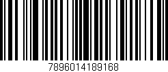 Código de barras (EAN, GTIN, SKU, ISBN): '7896014189168'