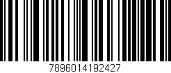 Código de barras (EAN, GTIN, SKU, ISBN): '7896014192427'
