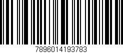Código de barras (EAN, GTIN, SKU, ISBN): '7896014193783'