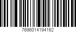 Código de barras (EAN, GTIN, SKU, ISBN): '7896014194162'